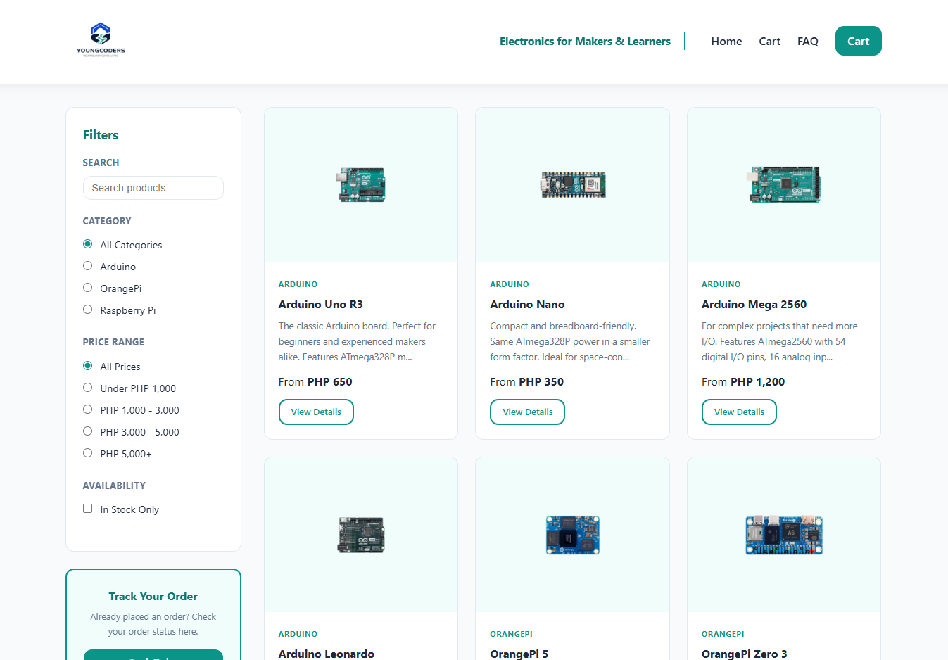 Product Catalog